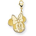 Goldplated Disney's Minnie Mouse Charm