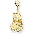 Goldplated Disney's Winnie the Pooh Charm