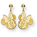 Goldplated Disney's Minnie Mouse Earrings
