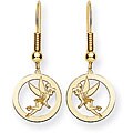 Goldplated Disney's Tinker Bell Drop Earrings