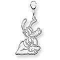 Sterling Silver Disney's Pluto Charm