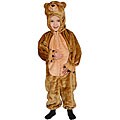 Cuddly Little Brown Bear Costume