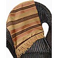 Cayce Stripe Luxury Decorative Throw