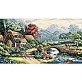 English Valley Cottage Counted Cross Stitch Kit