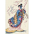'Elegance of the Orient' Counted Cross Stitch Kit