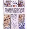 'Footprints' Counted Cross Stitch Kit