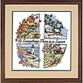 'A Season For Everything' Stamped Cross Stitch Kit