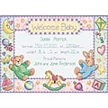 Welcome Baby Announcement Counted Cross Stitch Kit