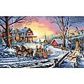 'Pleasures Of Winter' Counted Cross Stitch Kit