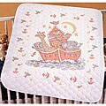 Two by Two Crib Cover Stamped Cross Stitch Kit