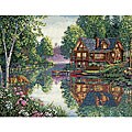 Dimensions 'Cabin Fever' Counted Cross Stitch Kit
