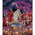 Scarlet Wizard Counted Cross Stitch Kit