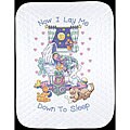 Baby Hugs Bedtime Prayer Quilt Stamped Cross Stitch Kit