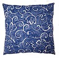 Sangria Indigo Blue 24-inch Floor Pillow