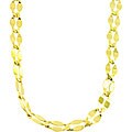Goldkist 18k Gold over Silver Curb Necklace