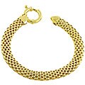 Goldkist 18k Gold over Silver Tulipano Bracelet
