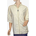 Sunderland of Scotland Women's Cream Short-sleeve Jacket