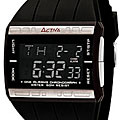 Activa by Invicta Midsize Unisex Digital Black Watch