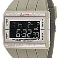 Activa by Invicta Midsize Unisex Digital Grey Watch
