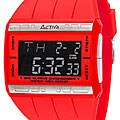 Activa by Invicta Midsize Unisex Digital Red Watch