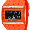 Activa by Invicta Midsize Unisex Digital Orange Watch