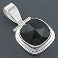 Silver Urmya's Onyx Sterling Pendant (India)