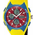 Activa by Invicta Men's Blue and Yellow Watch