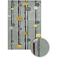 Hand-tufted Contemporary Dani Collection Rug (5' x 7'6)