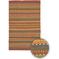 Hand-woven Cantara Jute Rug (3'6 x 5'6)