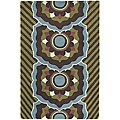 Hand-tufted Contemporary Dasa Area Rug (7'9 Round)