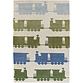 Hand-tufted Toddler Novelty Area Rug (5' x 7'6)