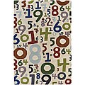 Hand-tufted Toddler Novelty Area Rug (7'9 x 10'6)