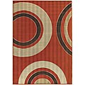 Set of 2 Indoor/ Outdoor Machine-made Faroh Rugs (3'6 x 5'6)