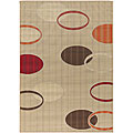 Set of 2 Indoor/ Outdoor Machine-made Faroh Rugs (3'6 x 5'6)