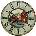 Bountiful Fruit 29-inch Wall Clock