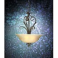 Legacy Bronze Satin Glass Pendant