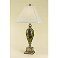 Antique Pewter Table Lamp