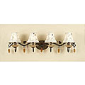 Embroidered Shade 4-light Vanity