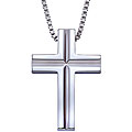 Tungsten Carbide Cross Necklace