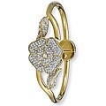 Bellagio Women's Fiori Series Crystal Bangle Watch