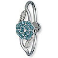 Bellagio Women's Fiori Series Crystal Bangle Watch