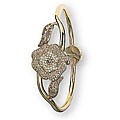 Bellagio Women's Fiori Series Crystal Bangle Watch