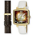 Bellagio Women's Lido Fascino Set Floral Dial Watch