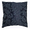 Troy 24-inch Navy Damask Floor Pillow