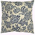 Bircham 24-inch Navy/Ivory Floor Pillow