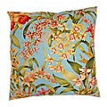 Wild Orchid 24-inch Aqua Floor Pillow