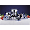 Induction Ready 12-piece Stainless Steel Cookware Set