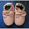 Happy Kids Pink Leather Infant Shoes