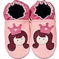 Happy Kids Pink Princess Leather Infant Shoes