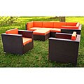 New Jersey Orange PVC Patio Set